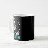 Mug Lire les étoiles de Volant de badminton (Devant gauche)
