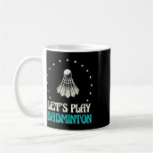 Mug Lire les étoiles de Volant de badminton (Gauche)