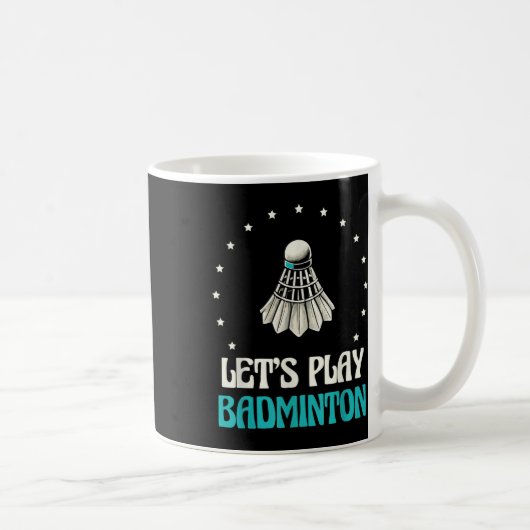 Mug Lire les étoiles de Volant de badminton (Droite)