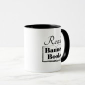Mug Lire les livres interdits (Devant droit)