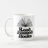 Mug Lire les livres interdits (Gauche)