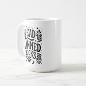 Mug Lire les livres interdits (Devant gauche)