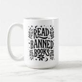 Mug Lire les livres interdits (Gauche)