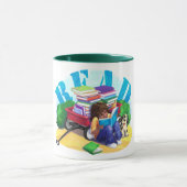 Mug LIRE Livre Wagon Art (Centre)