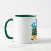 Mug LIRE Livre Wagon Art (Gauche)