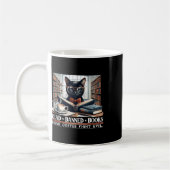 Mug Lire Livres Interdits Boire Café Combattre Le Mal  (Gauche)