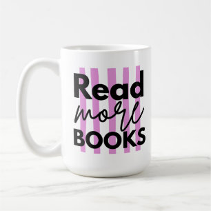 Mug Lire plus de livres