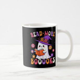 Mug Lire plus de livres Fantôme qui lit un livre Prof