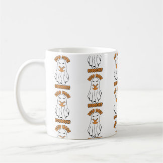 Mug Lire plus Livres Halloween Ghost Orange