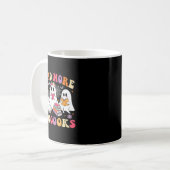 Mug Lire plus Livres Super Halloween Professeur Ghost (Devant gauche)