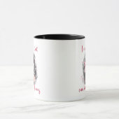 Mug Lire un cadeau, Louveur de livre, Cadeau pour lect (Centre)
