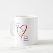 Mug L'irlandais Setter Heart Appartient (Devant gauche)