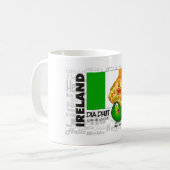 Mug L'IRLANDE - diamètre Dhuit (Devant gauche)