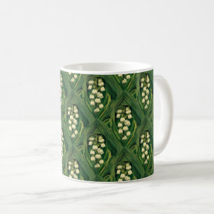 Mug lis art nouveau vénéneux de la vallée