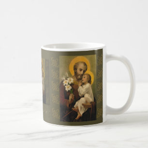 Mug Lis de Jésus de bébé de St Joseph