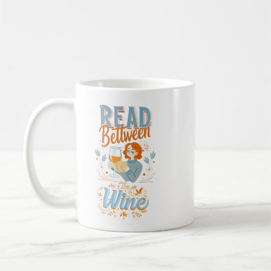 Mug Lis entre le vin. Cadeau aux lecteurs (Gauche)