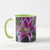 Mug Lis rose et magenta d'astronome (Gauche)