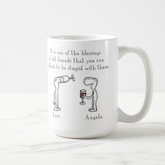 Mug Lisa et Angela (Droite)