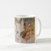 Mug Lisbeth au Birch Grove (Belle Jeune Fille) (Devant droit)