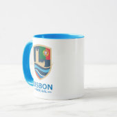 Mug Lisbon Portugal Europe (Devant gauche)