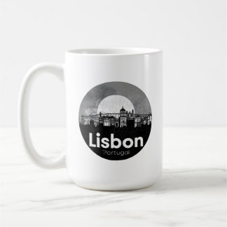 Mug Lisbonne Portugal ciel - Art de voyage vintage