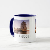 Mug Lisbonne Portugal Torre de Belém (Devant gauche)