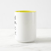 Mug Lisez davantage. Écrivez mieux. (Centre)
