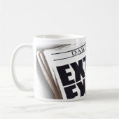 MUG LISEZ EXTRA EXTRA TOUS À SON SUJET (Gauche)