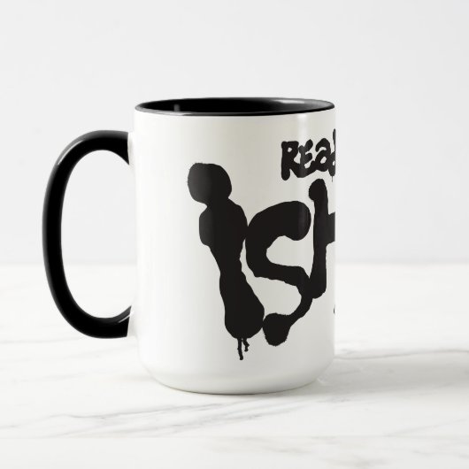 Mug Lisez ishmael par Daniel Quinn (Gauche)