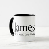 Mug Lisez le 1:5 de James de bible (Devant gauche)