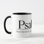 Mug Lisez le psaume 23 de bible (Gauche)