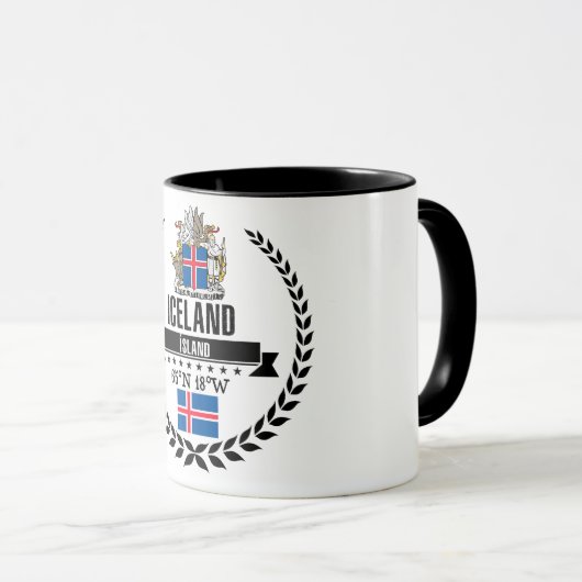 Mug L'Islande (Devant droit)
