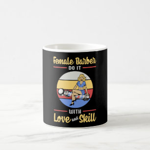 Mug Liste de cheveux Barber Coiffeur Femme Amour Cadea