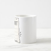 Mug Liste de Courses Chopin Liszt (Centre)