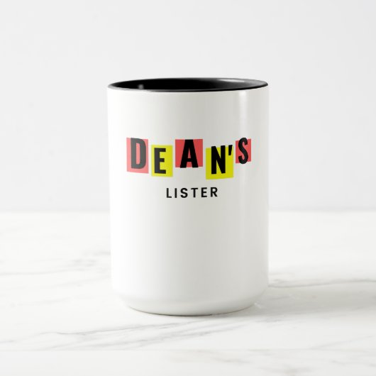 Mug listé de Dean (Centre)