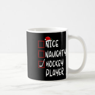 Mug Liste de joueurs de hockey gentils et méchants Noë