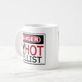 Mug Liste de points chauds (Devant gauche)