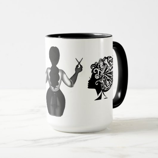 Mug Liste des cheveux (Devant droit)