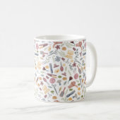 Mug Liste des cheveux | MOTIF | Aquarelle (Devant droit)