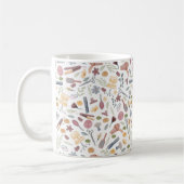 Mug Liste des cheveux | MOTIF | Aquarelle (Gauche)