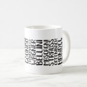 Mug liste des compositeurs d'opéra (Devant droit)