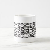 Mug liste des compositeurs d'opéra (Centre)