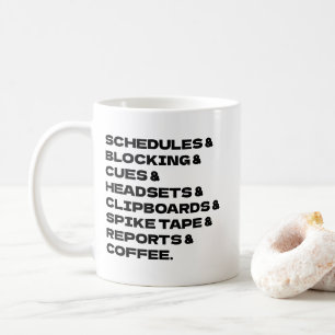 Mug Liste des emplois de régisseur de scène