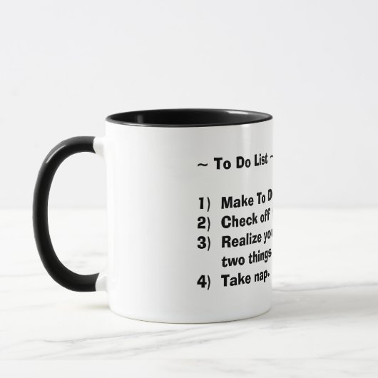 Mug Liste des tâches (Gauche)