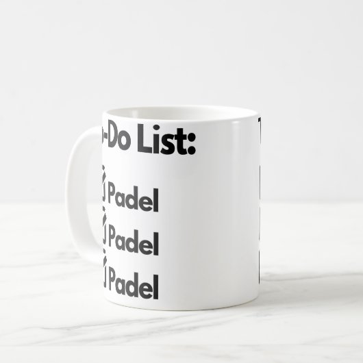 Mug Liste des tâches (Devant gauche)