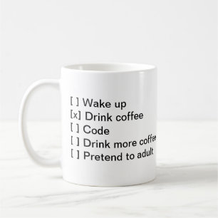 Mug Liste des tâches du développeur