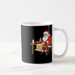 Mug Liste des vilains aide à dire 67 Meme de Noël