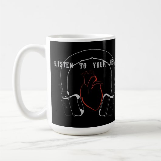 Mug Listen to Your Heart (Gauche)