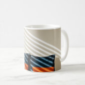 Mug Lit blanc et rouge noir (Devant droit)