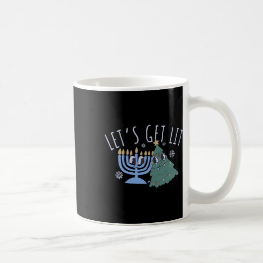 Mug Lit Chrismukkah Hanoukka Noël Match (Droite)